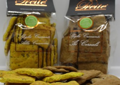 sfoglie croccanti curcuma cereali